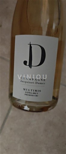 Champanhe Não especificado Jacquinet & Fils Multimis Extra Brut Premier Cru Não Sazonado