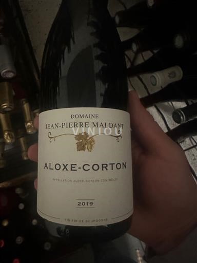 Viner Rouge sec Domaine Jean-Pierre Maldant 2019 Frankrike Bourgogne Aloxe-Corton AOC