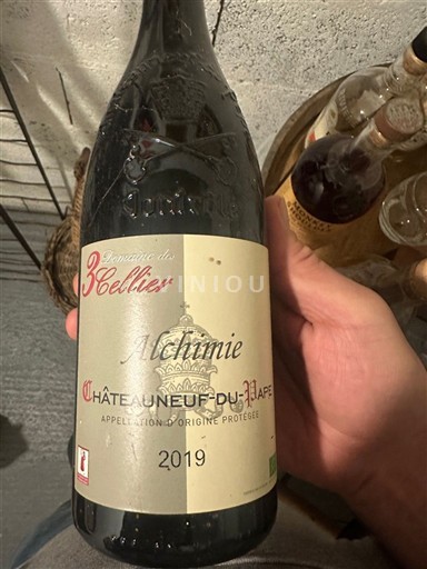 Vale do Ródano Châteauneuf-du-Pape Domaine Cellier Alchimie 2019