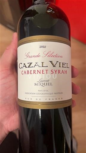 Linguadoca e Rossiglione Paese d'Oc Cazal Viel Grande Sélection Cabernet Syrah 2022