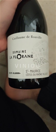 Rhônen laakso Määrittelemätön Domaine La Florane Guillaume de Rouvile 2022