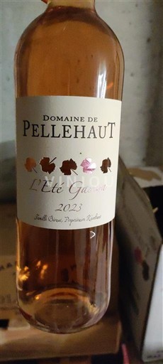 Vini Rosé sec L'Eté Gascon Domaine Pellehaut 2023 Francia Sud-Ovest Côtes de Gascogne IGP