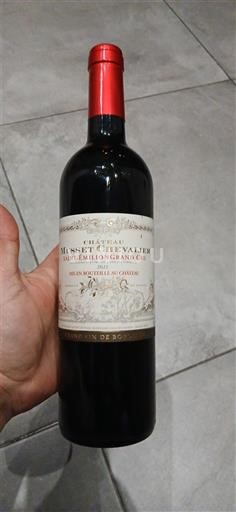Bordeaux Saint-Émilion Grand Cru Grand Cru Château Musset Chevalier Niet-geïntegreerd