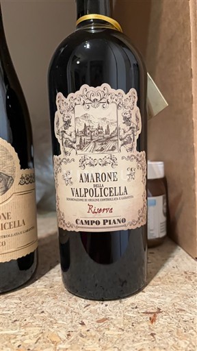 Viner Rouge sec Riserva Campo Piano 2018 Italien Veneto Amarone della Valpolicella DOCG