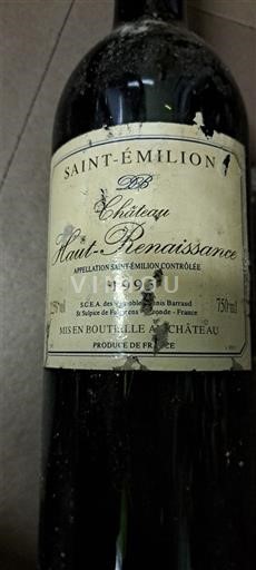 Bordeaux Saint-Émilion Château Haut-Renaissance 1995