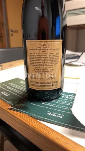 Wines of Veneto Valpolicella Carlo Zenegaglia Classico 2018