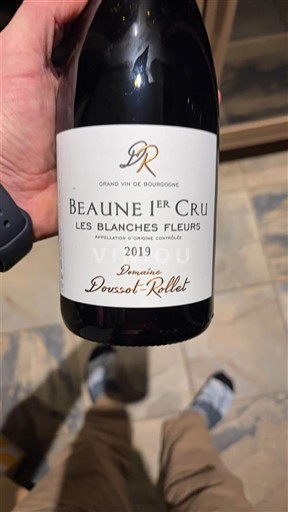 Burgundsko Beaune Premier Cru Domaine Doussol-Rollet Les Blanches Fleurs 2019