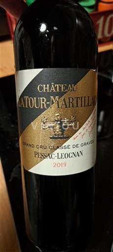 Bordeaux Pessac-Léognan Château Latour-Martillac 25 € 2019