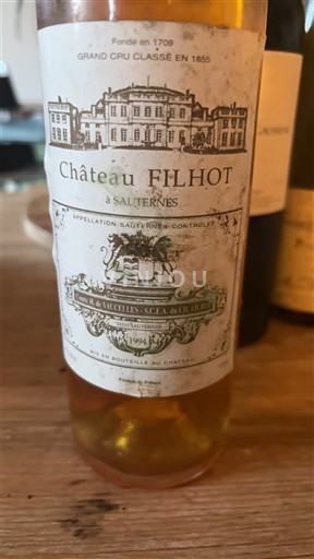 Бордо Сотерн Grand Cru Château Filhot 1994