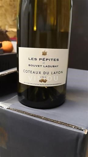 Dolina Loare Coteaux-du-Layon Bouvet Ladubay Les Pépites 2024