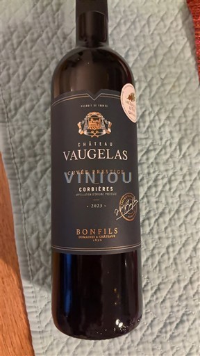 Languedoc Corbières Château Vaugelas Prestige 2023
