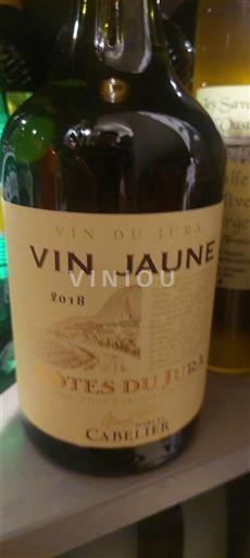 Jura Côtes du Jura Caveau Cabelier 2018