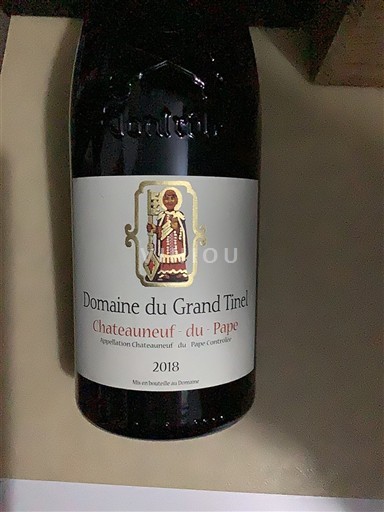 Vale do Ródano Châteauneuf-du-Pape Domaine Grand Tinel Récoltant 2018