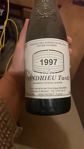 Údolí Rhôny Condrieu Vignoble des Gorges de Malavel Tardif 1997