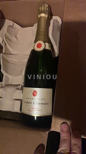 Kuohuviinit Blanc brut Blanc de Noirs André Chemin Non millésimé Ranska Samppanja AOC