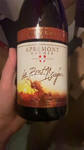 Savoie og Bugey Apremont La Perrière Le Pont Neuf Ikke årgangsbestemt