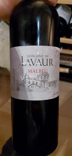 Jugozahod Cahors Domaine Lavaur Malbec 2017