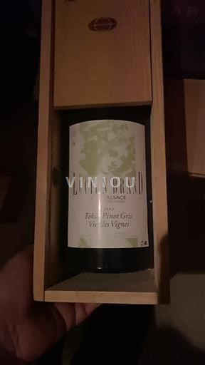 Alsace Lucien Brand Tokay Pinot Gris Vieilles Vignes Không niên vụ