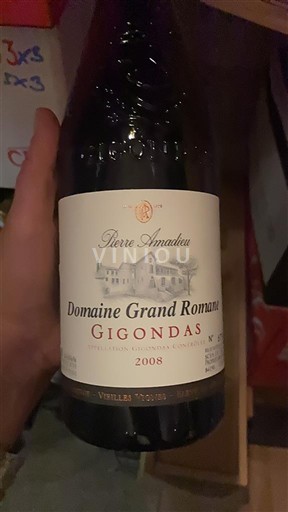 Valle del Rodano Gigondas Domaine Grand Romane 2008