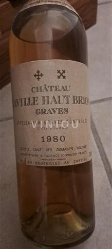 Burdeos Graves Château Laville Haut-Brion 1980