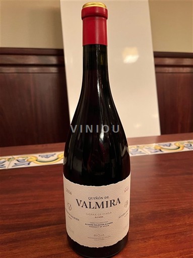 La Rioja Rioja Quiñón de Valmira 2014