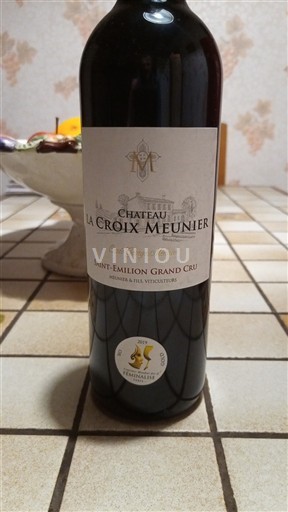 Bordeaux Saint-Émilion Grand Cru Château La Croix Meunier Georges Menier 2016