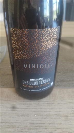 Valle del Ródano Côtes del Ródano Domaine des Deux Terres Sin añada