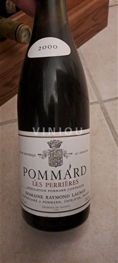 Borgoña Pommard Domaine Raymond Launay Les Perrières 2000