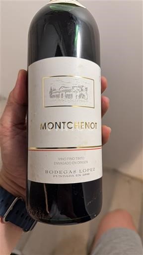 Mendoza Bodegas Lopez Montchenot 1986