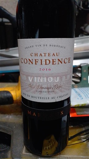 Bordeaux Château Confidence 2016
