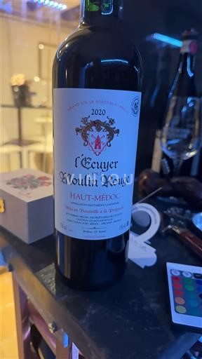 Bordeaux Haut-Médoc Moulin Rouge L'Écuyer 2020