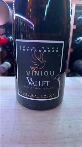 Loiren laakso Muscadet-sèvre-et-maine Jean-Yves Bretadeau Vallet 2018