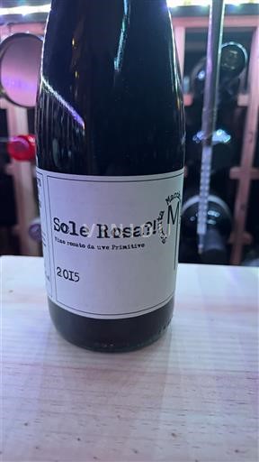Puglia Susumaniello Salento Masseria Muratore Sole Rosa?! 2015