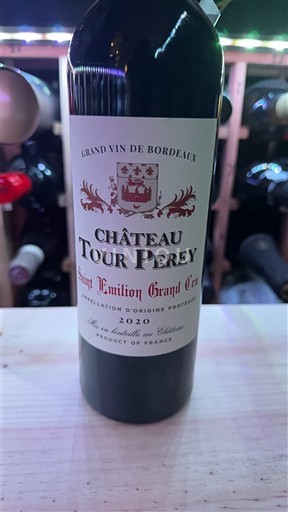 Bordeaux Saint-Émilion Grand Cru Grand Cru Château Tour Perey 2020