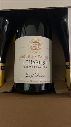 Burgundy Chablis Drouhin Vaudon Réserve de Vaudon 2022