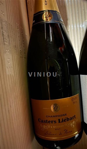 Vinhos Espumantes Blanc brut Blanc de Noirs Casters Liébart Non millésimé França Champanhe AOC