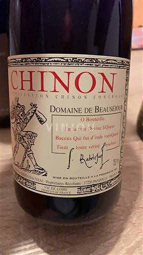 Dolina Loare Chinon Domaine Beauséjour 2021