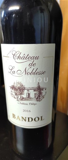 Provenza Bandol Château La Noblesse 2016