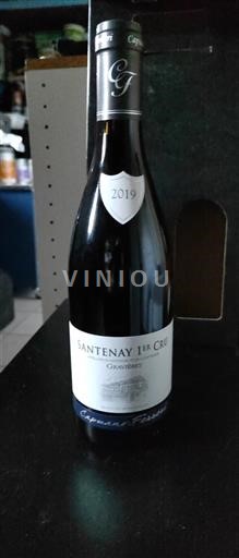 Borgoña No especificado Premier Cru Capitain-Gagnerot Gravières 2019