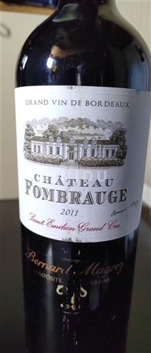 Bordeaux Saint-Émilion Grand Cru Grand Cru Château Pombrauge 2011