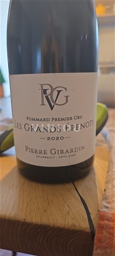 Burgundija Pommard Premier Cru Pierre Girardin Les Grands Epenots 2020