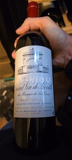 Bordeaux Saint-Julien Château Léoville-Las Cases Grand Vin de Léoville du Marquis de Las Cases 1999