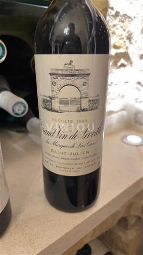 Bordeaux Saint-Julien Château Léoville-Las Cases Grand Vin de Léoville du Marquis de Las Cases 1999