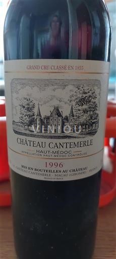 Бордо Го-Медок Grand Cru Château Cantemerle 1996
