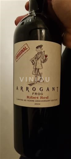 Languedoc in Roussillon Pays d'Oc Arrogant Frog Ribet Red Limited 20 Years Anniversary Edition 2024