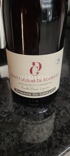 Loire-dalen Saint-Nicolas-De-Bourgueil Domaine Grolay Ikke årgangsbestemt