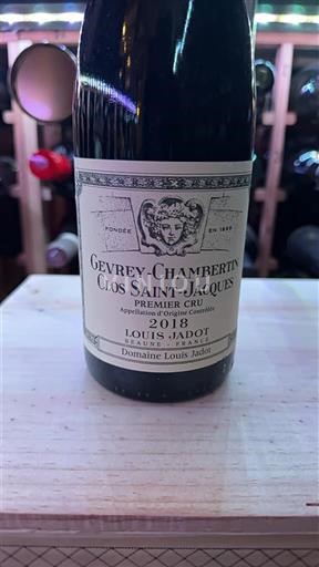 Burgundsko Gevrey-Chambertin Premier Cru Domaine Louis Jadot Clos Saint-Jacques 2018