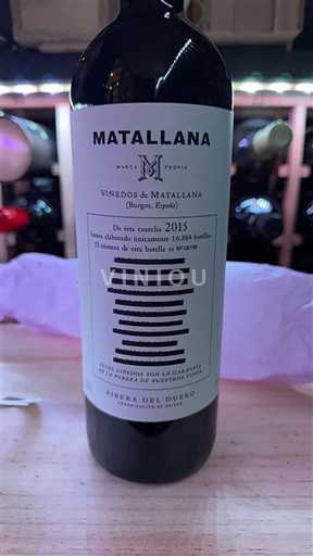 Kastilia ja León Ribera del Duero Viñedos de Matallana Matallana 2015