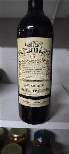 Wines Rouge sec Château Balestrand la Tonnelle 2015 France Bordeaux Saint-Émilion Grand Cru AOC