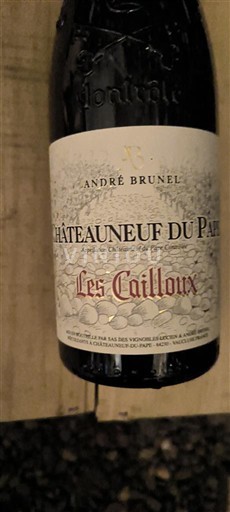 Rona dolina Châteauneuf-du-Pape André Brunel Les Cailloux 2024